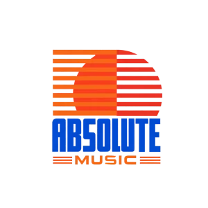Logo de l'agence de booking "Absolute Music" sans le cadre et sans fond